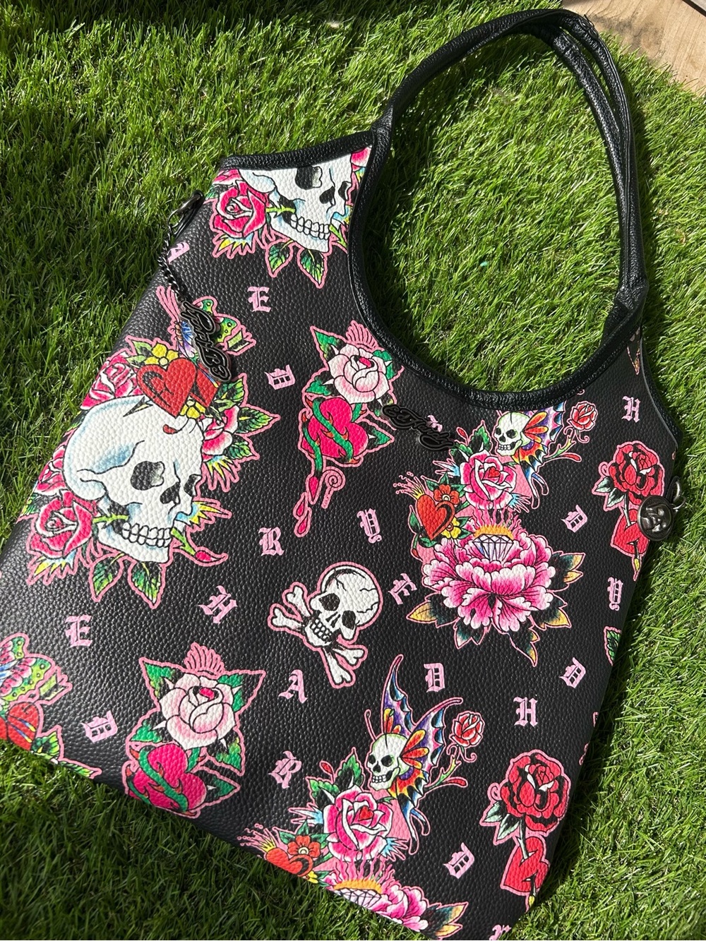 NWT Ed Hardy Tote Bag